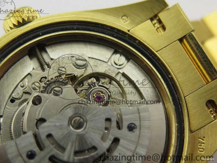 Bracelet Dial EWF 31mm ETA2688 Best Green YG Daydate Edition Malachite YG President on 278288 0430